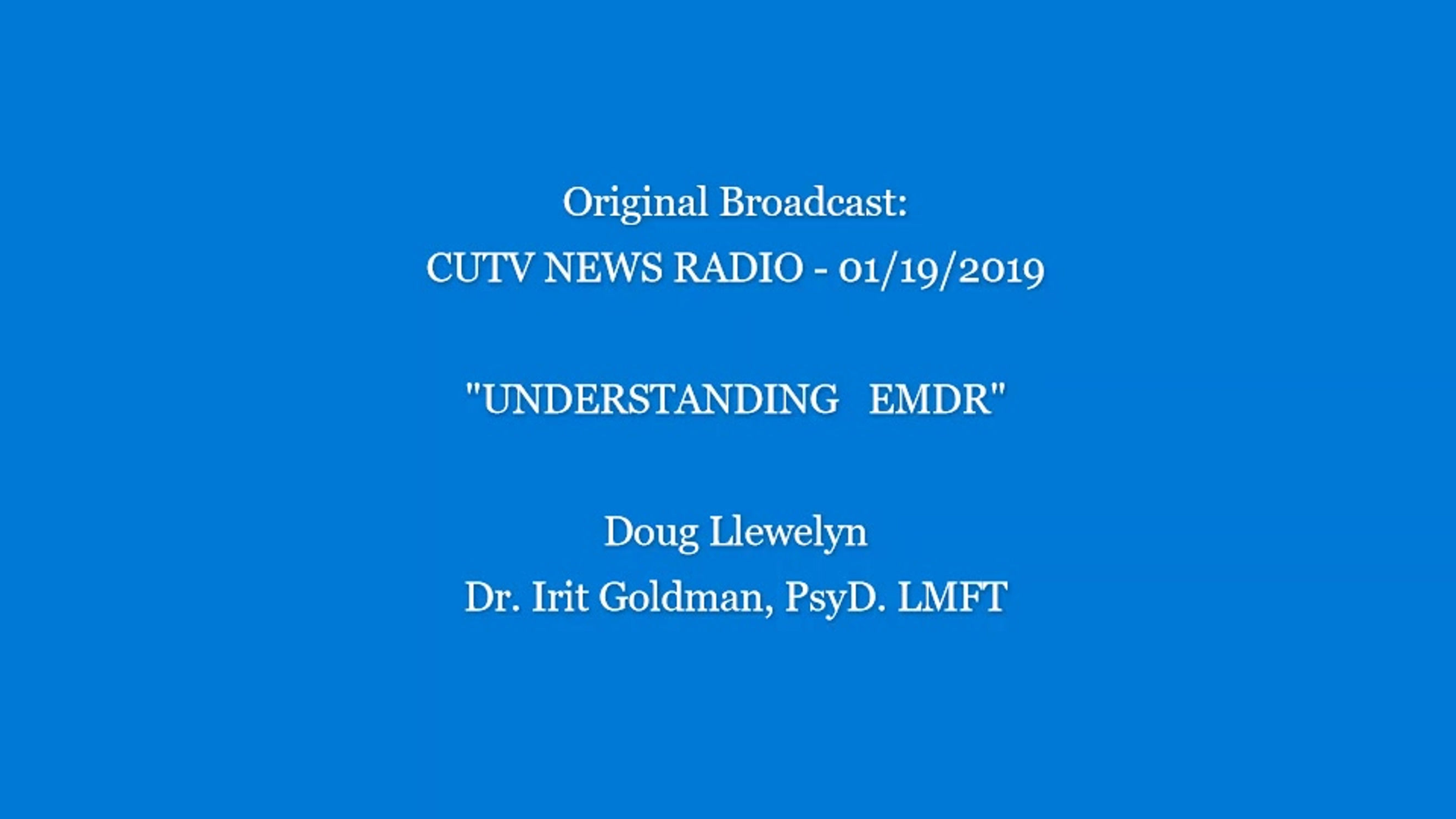 Dr. Goldman - Radio Interview